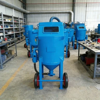 Multi-Function Sandblaster for Weld Line Cleaning & Oxide Layer Removal