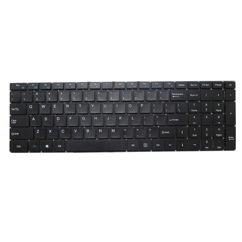 Laptop Keyboard For Chicbuy LT1504 United States US Black Without Frame