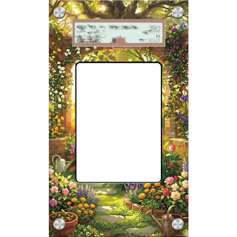 Art Display for Pokemon AZsComfort Card PTCG Keychain Anime Game Collectibles Anime Merchandise Acrylic Protective CaseToys Gift