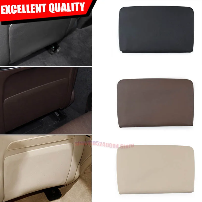 Premium Beige Black Seat Back Panel Part Cover For Mercedes-Benz C Class W205 E Class W213 GLC W253 CLS W257 LHD RHD