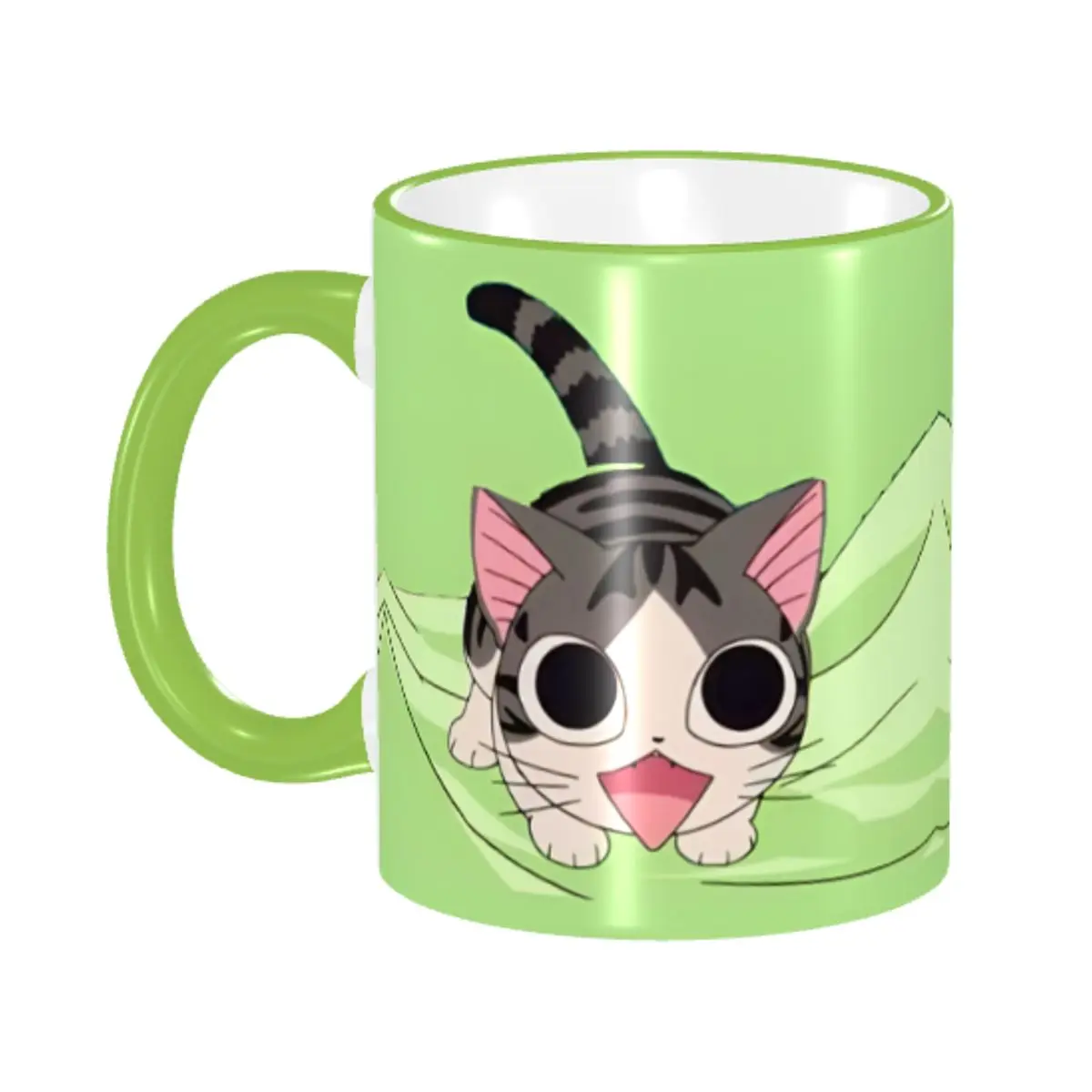 

Custom C-Chis Mugs Creative Cat Kawaii Animal Coffee Ceramic Mug Cup Creative Gift