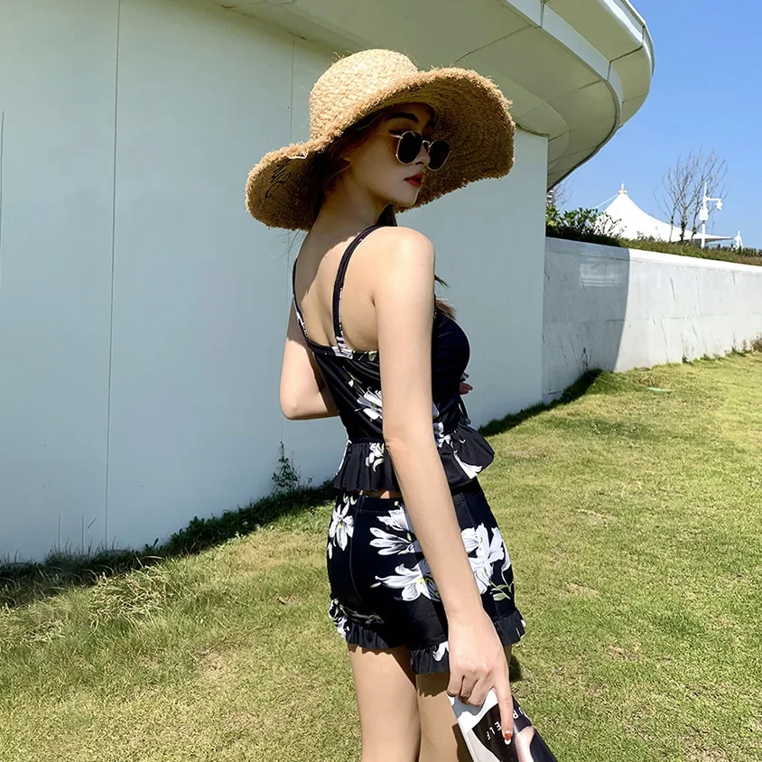 Bathing Suit Cover Ups for Women, Swimwear Dress, Bikini Cover Up, Korean Version, Summer Sexy Lace Printing Fashion, New