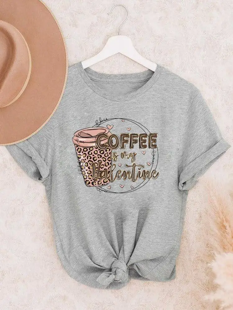 Cactus Plant Lovely Style Cute Women Lady Print T Top Clothing Tee Summer Casual Cartoon Graphic Cartoon Fashion Tshirts T-Shirt