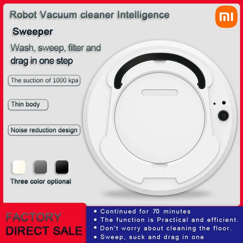 XIAOMI Robot Vacuum Intelligent Multiple Cleaning Modes Smart Sweeping Robot Vacuum Cleaner Dry Wet Mopping Intelligent Robot