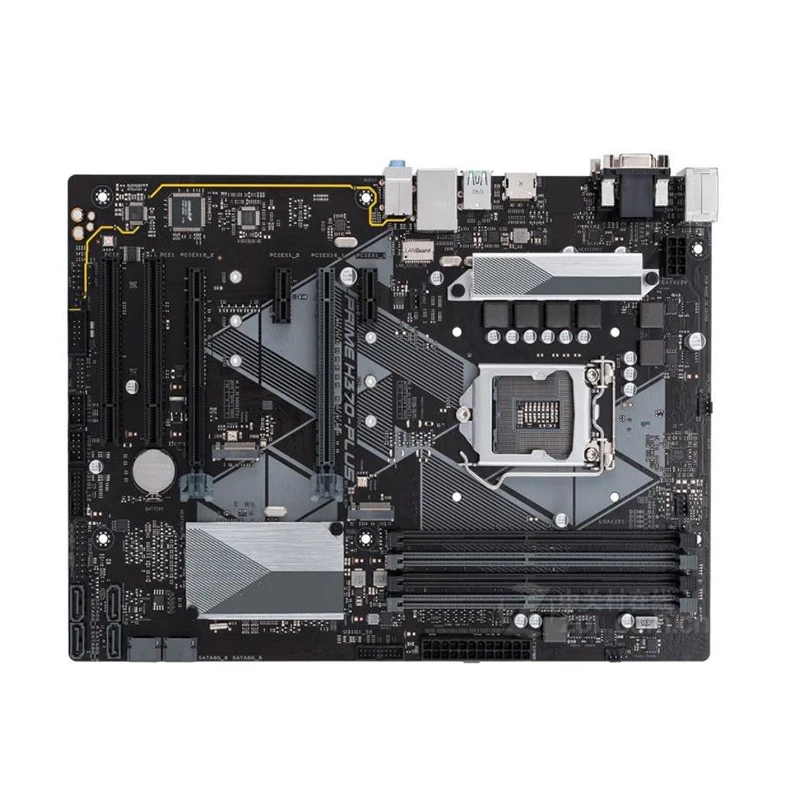 For Intel H370 PRIME H370-PLUS motherboard Used original LGA 1151 LGA1151 DDR4 64GB USB2.0 USB3.0 SATA3 Desktop Mainboard