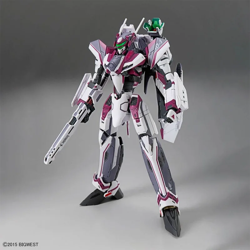 Oryginalny model do składania Bandai Macross HG 1/100 Siegfried Mirage Farina Jenius z zestawem Deluxe, figurka anime, kolekcjonerski model zabawka