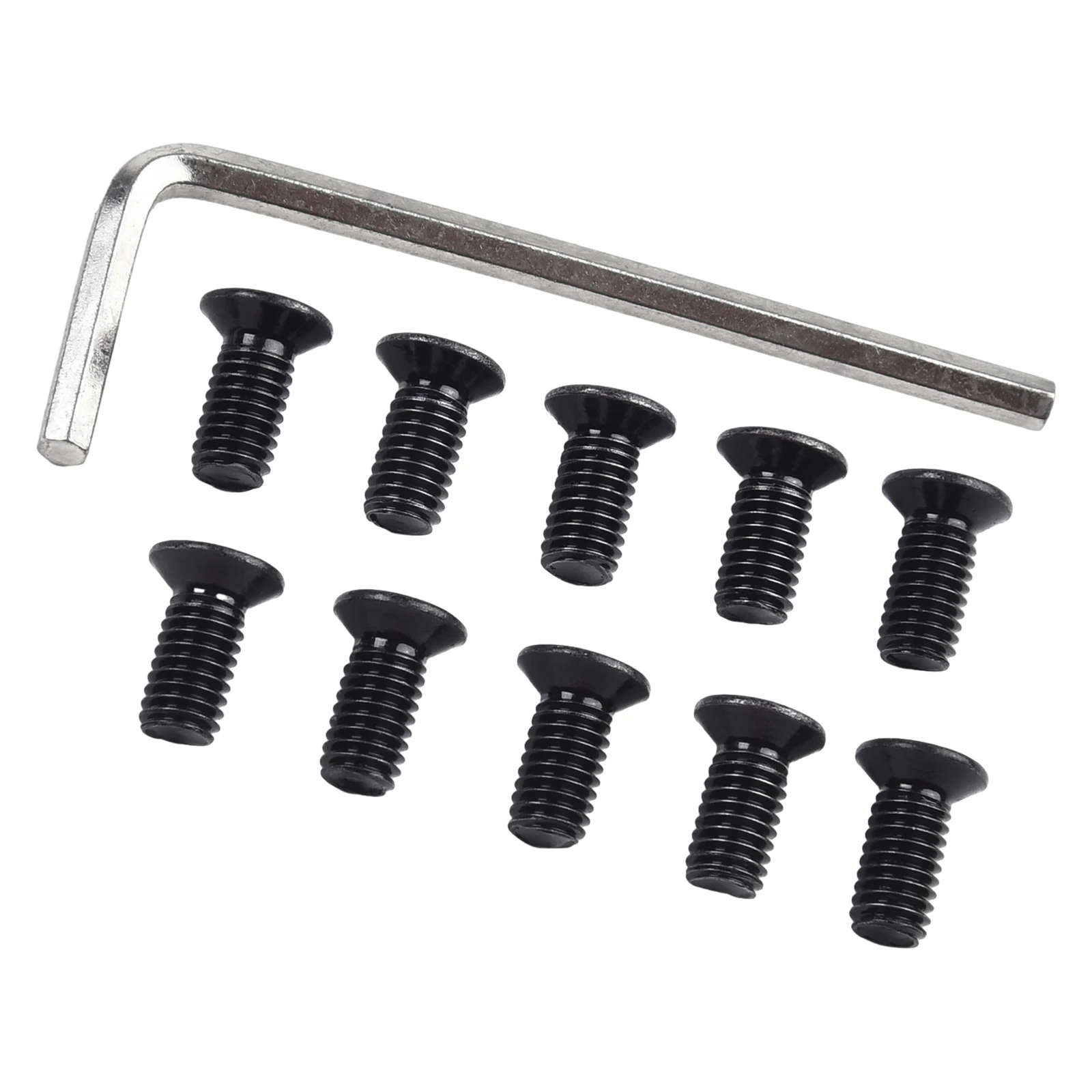 

10 шт. болты для электрического скутера для Ninebot ES1 E ES4, комплект крепежных винтов с шестом для базового монтажа, набор винтов для электрического скутера с гаечным ключом