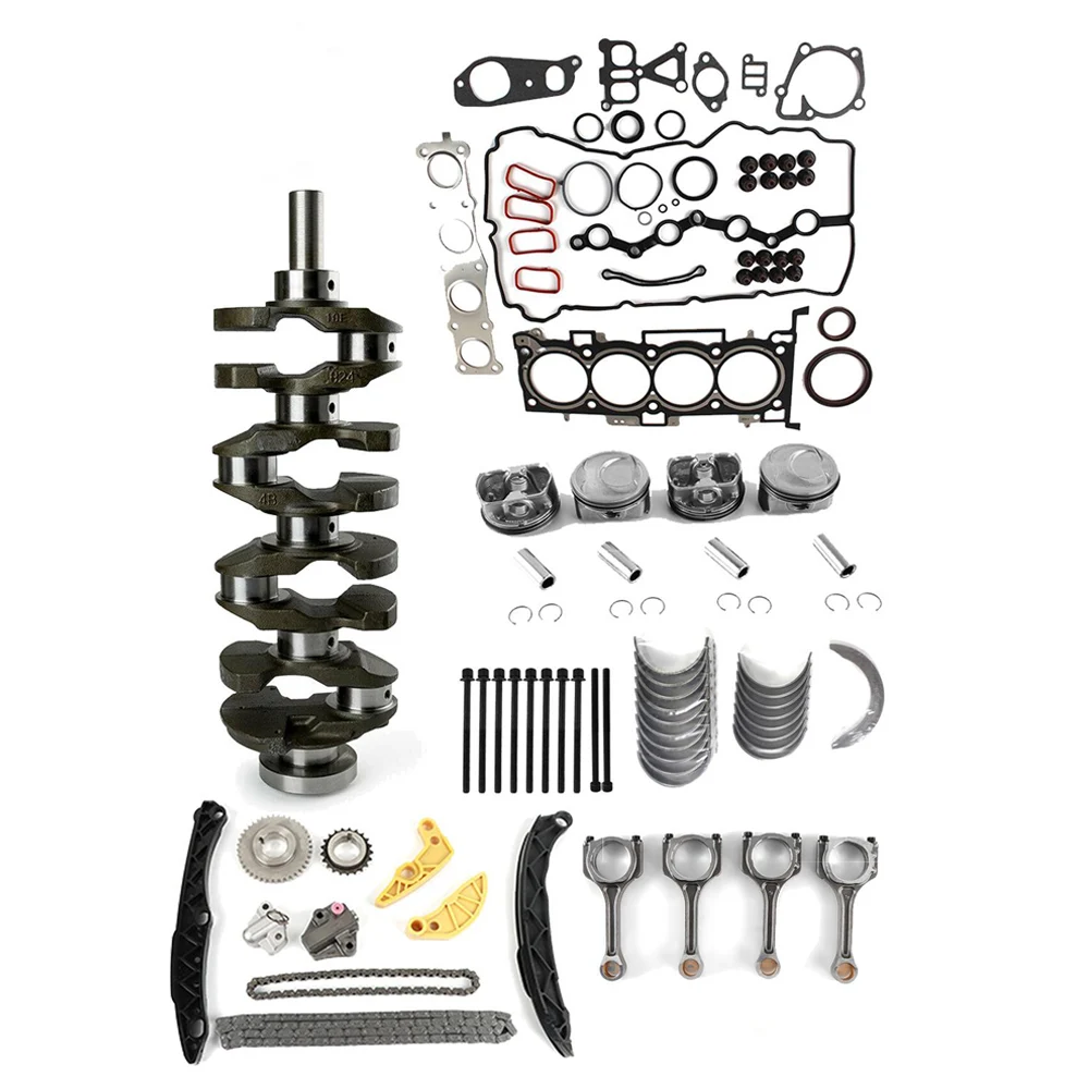 New G4KJ Engine Rebuild Overhaul Kit 23111-2G200 23040-2G500 23510-2G540 for Hyundai Sonata Kia Forte Optima Sorento GDI 2.4L