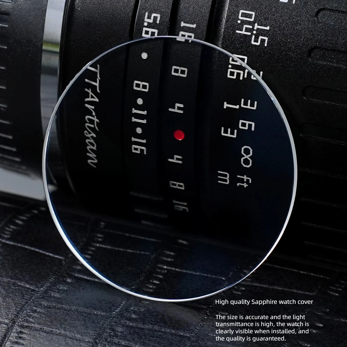 Для Maurice Lacroix AI6008 Диаметр циферблата 42 мм Линза для часов прозрачный сапфир Минеральное стекло Зеркало для часов Кристалл Замена детали