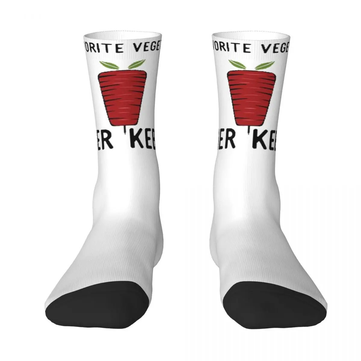 Ich liebe Döner Kebab gemütliche Unisex-Socken, Radfahren glückliche 3D-Drucksocken, Streets tyle verrückte Socke