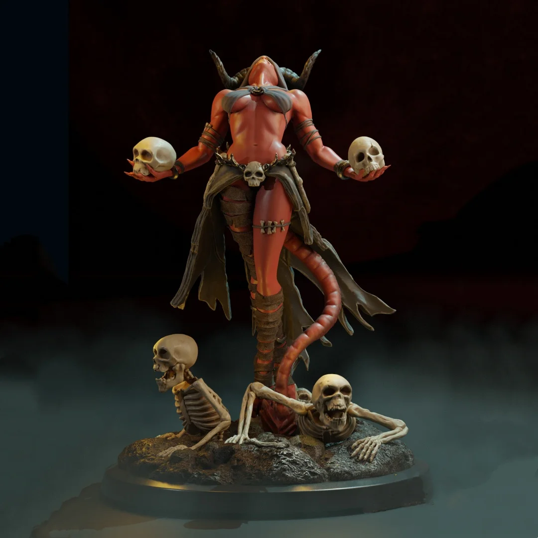 

Масштабная фигурка из смолы 1/24, высота 75 мм, модель Death Call, несобранная и неокрашенная, 3D-печать, игрушка для самостоятельной сборки, 1089