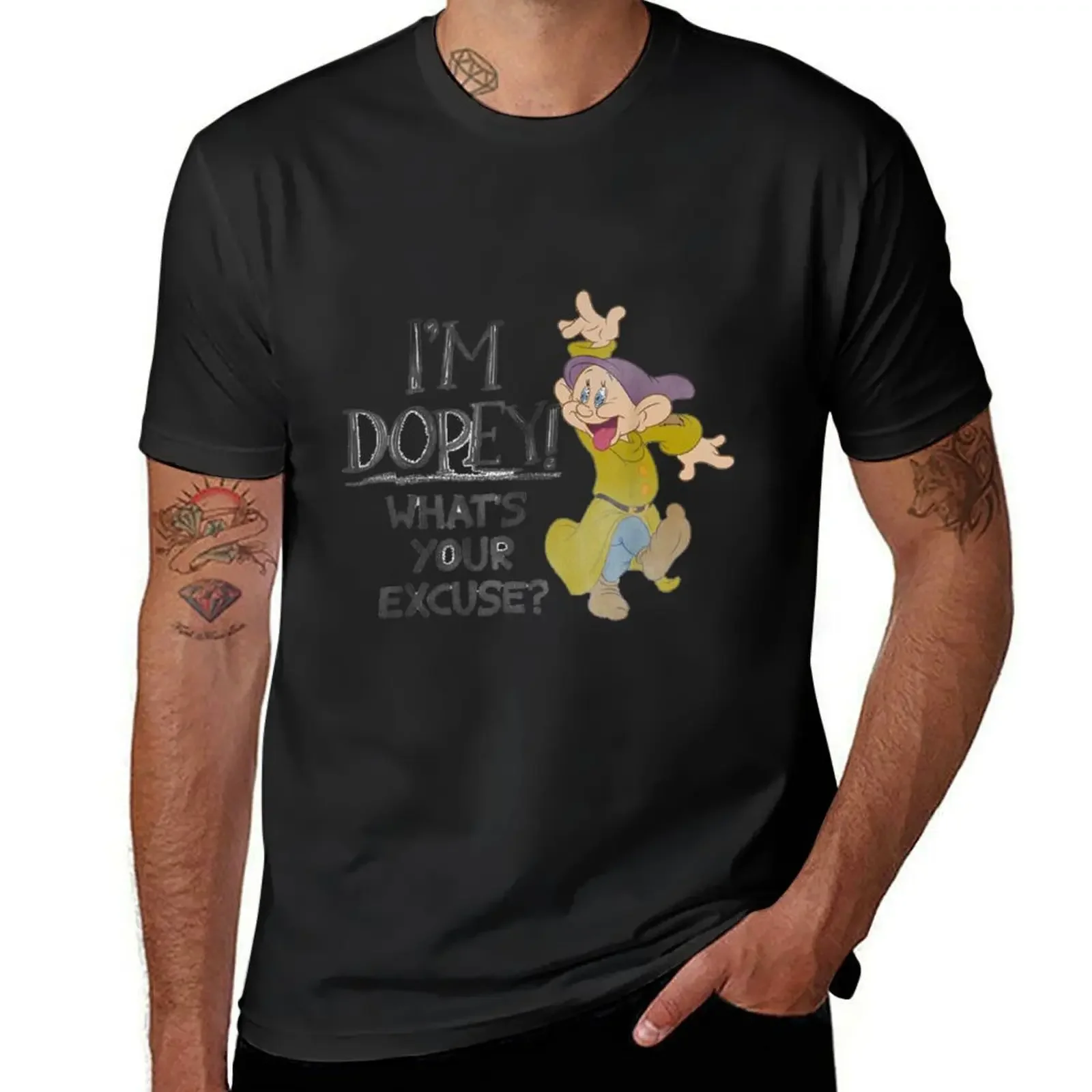 Im Dopey Whats Your Excuse T-Shirt man t shirt custom t shirt plus size clothes anime shirts men