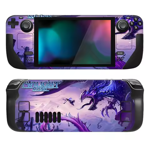 Twilight Monk Skin Sticker Decal Cover for Steam Deck Full Set Protective Skin Vinyl