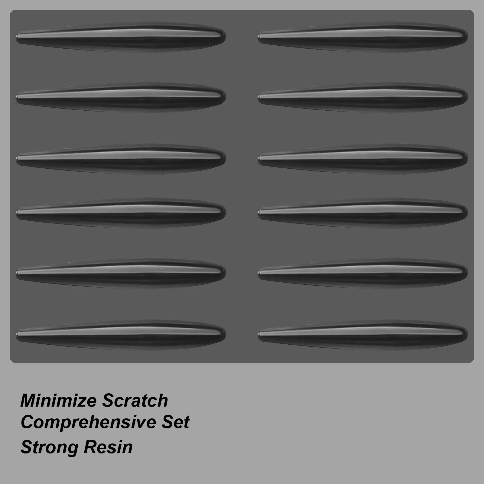 Car Door Edge Protector 12 Pieces Door Corner Bumper Protector Anti-Collision Trim Sticker Exterior Accessories For Sedan Truck