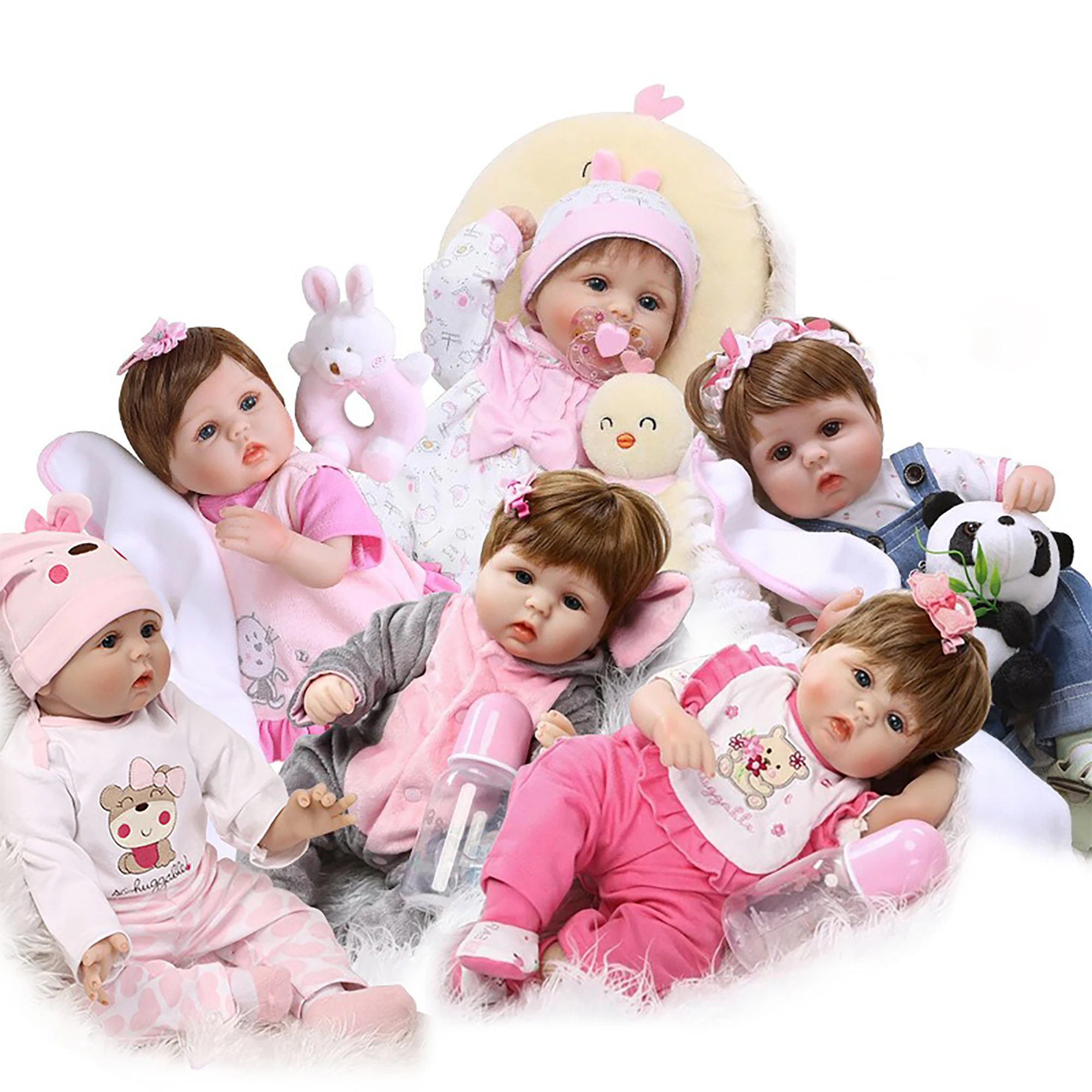 

NPK-1733 Высококачественная мягкая виниловая силиконовая имитация куклы реборн, может сидеть, лежать и погружение, имитация куклы, детская силиконовая игрушка