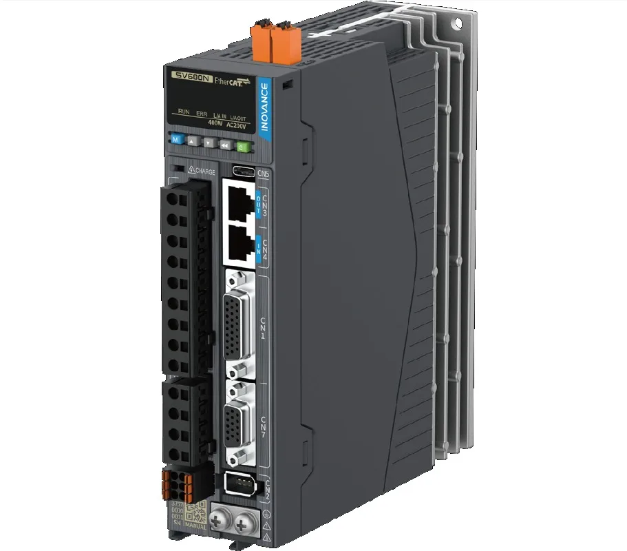 

INOVANCE SV680PS5R5I Servo Drive for Heavy Industrial Machinery (Industrial Automation CE//IP65/23-bit)
