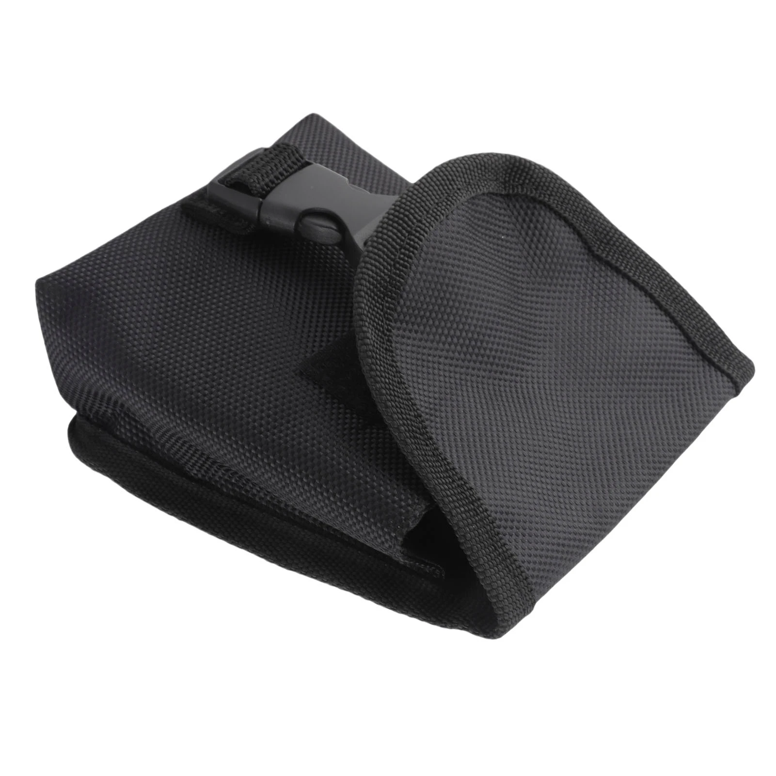 جيب وزن الغوص، حزمة وزن الغوص، قماش أكسفورد، حقيبة تخزين الوزن الاحتياطية للغوص مع مشبك سريع التحرير باللون الأسود