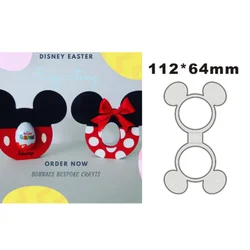 Disney Metal wykrojniki szablony Box dla DIY Scrapbooking Album Stamp karta papierowa tłoczenie 2022 nowy Die Cut