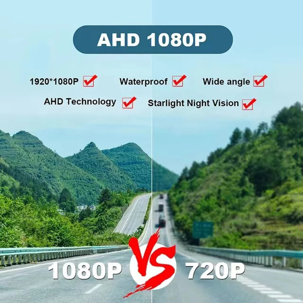 360° Surround View Car Camera For Universal 360 Car Radio Stereo Player AHD SONY 225 Rear/Front/Left/Right 3D 360 4 Camera 4K 2K