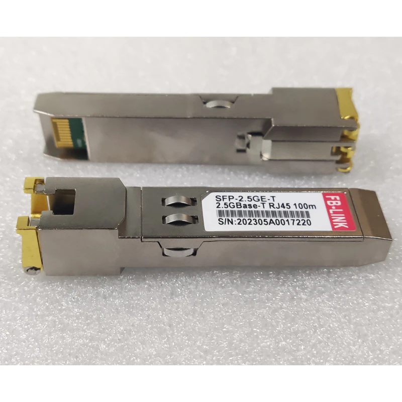2.5G RJ45 100m miedziany port do portu Ethernet SFP moduł nadawczo-odbiorczy kompatybilny z Cisco Mikrotik