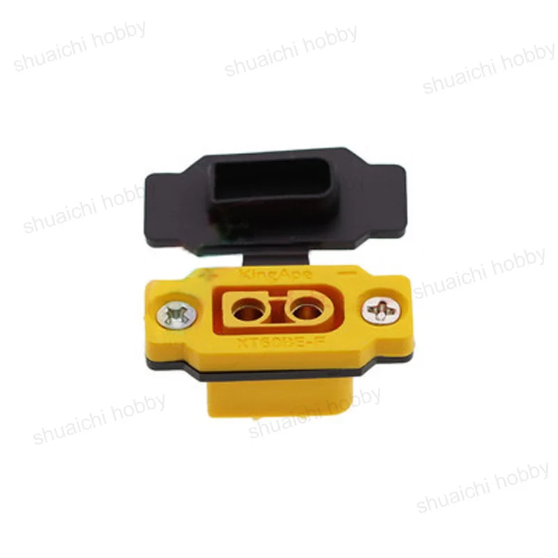 1PCS Fixable Plug XT60BE XT90E EC5E XT60E EC8E Power Battery Connector with Dustproof Cover for RC Aircraft DIY Connection Parts