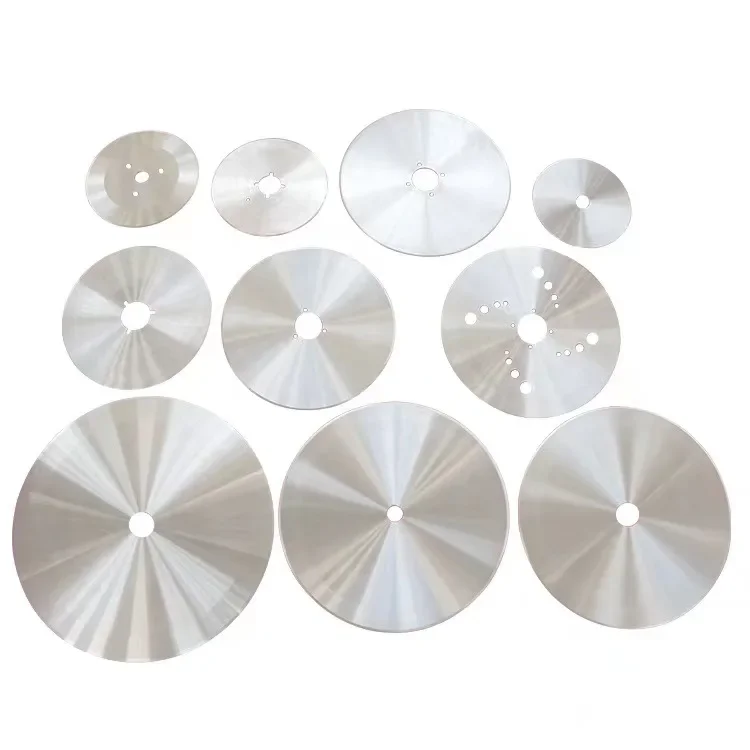 Carbide Cutting Blades For Roll Paper  Machine Circular Slitting Round  Knife  manufacturer