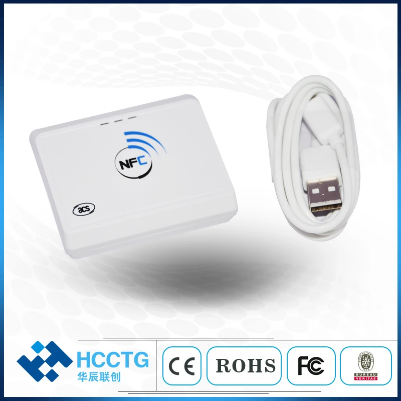 ACS Bluetooth Wireless IOS Android  Rfid Reader Writer NFC Card Reader 13.56 mhz ACR1311U-N2