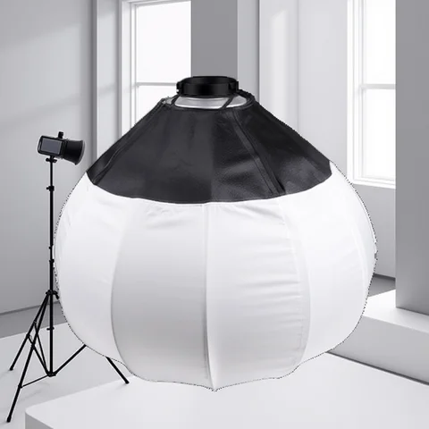 35cm globo lanterna softbox bowens montar anel difusor de bola rápida modificador de luz suave para fazer filme gravação de vídeo flash