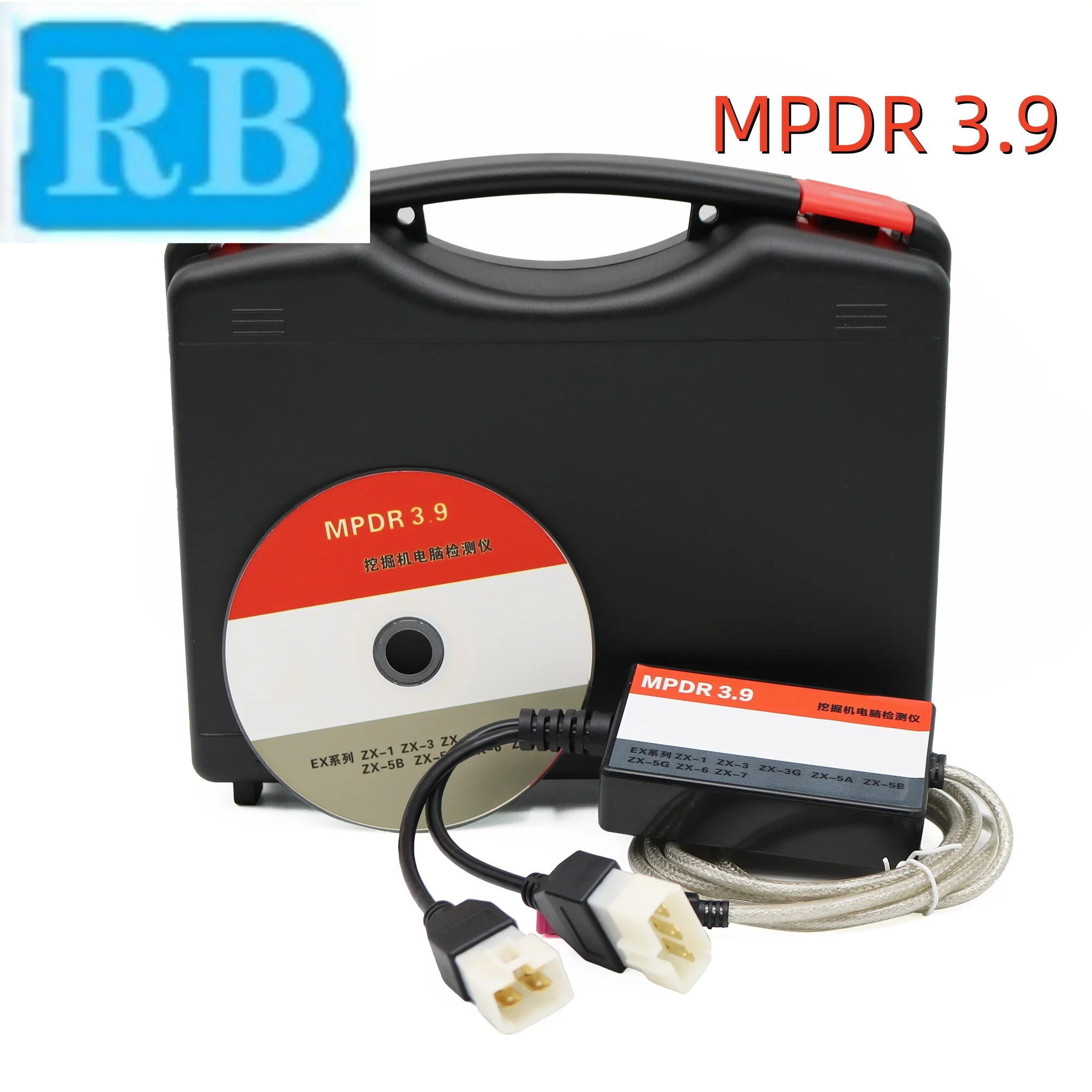 

For Hita-chi EX ZX Excavator Heavy Duty Cable Diagnostic Tool Tester Software MPDR 3.9 Meter Detector.one year quality guarantee