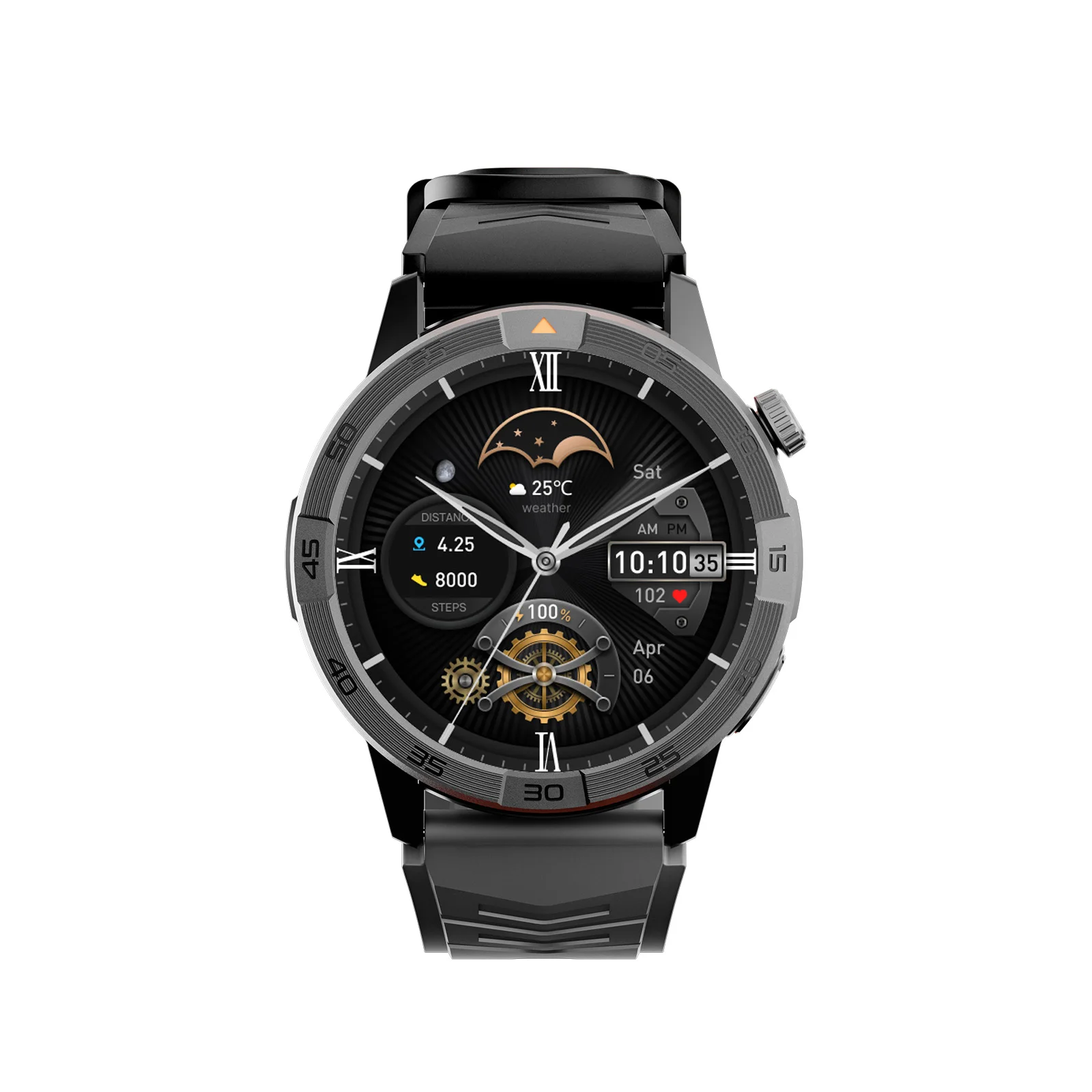 Умные часы AGM Watch Pro Смарт-часы Мужские умные часы Фитнес-трекер AMOLED Водонепроницаемые электронные часы с Bluetooth
