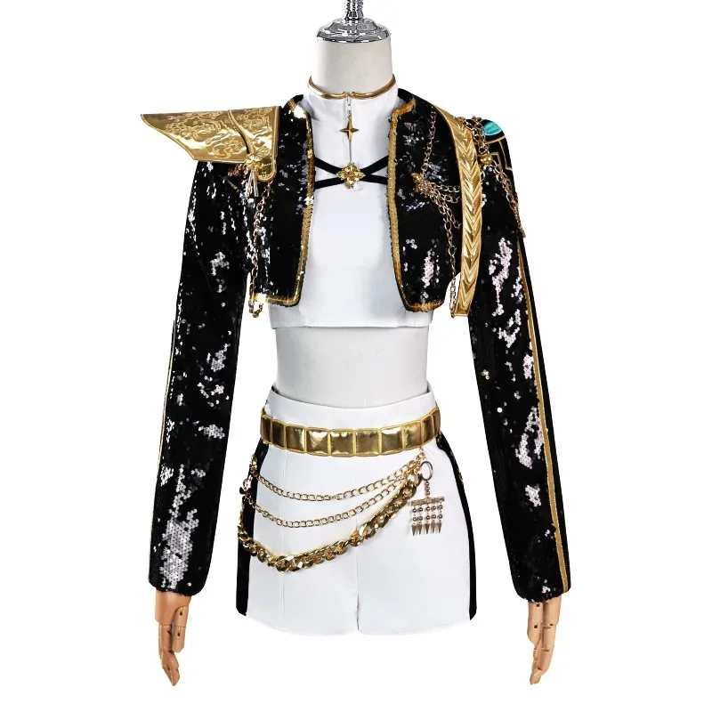 

Anime Movie Zoey Rumi Mira Cosplay Costume Idol Girl Uniform Role Play for Halloween Carnival Party