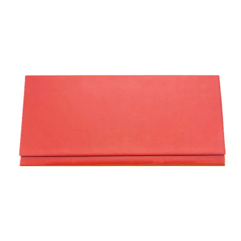 Red PU Leather Handmade Sunglasses Case Full-Set Glasses Packing Box Sets Spectacles Storage Cloth Eyewear Accessories