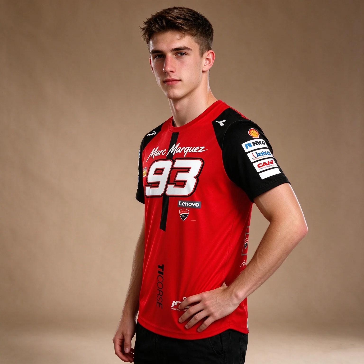 2026 New Marc Márquez Fan Edition Quick-Dry T-Shirt – Breathable Short-Sleeve Gear for Outdoor Extreme Sports and Riding Tees