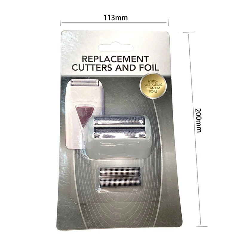ยอดนิยม Professional เปลี่ยนฟอยล์เครื่องโกนหนวดชุดใบมีดใช้งานร่วมกับสําหรับ Andis 17160 17170 17205 17260 Gold