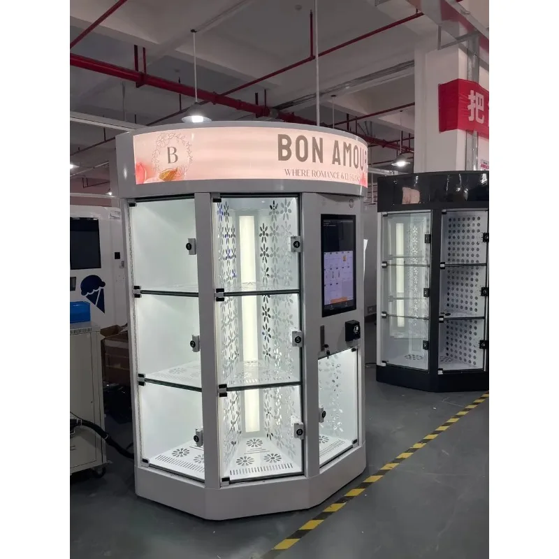 Customized Automatic Flower Dispenser Touch Screen Flower Vending Machine Vending Machine Supplier