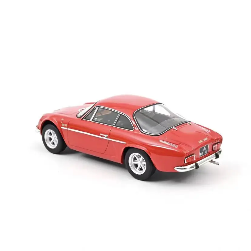 Die-cast 1:18 Scale Renault Alpine A110 1600S 1969 Simulation Alloy Car Model Fans Collection Home Decoration Metal Ornaments