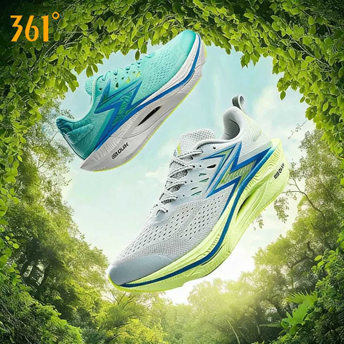 

Мужские кроссовки 361 Degrees Flame 3.0 ET, износостойкие, дышащие, комфортные, с амортизацией, для марафона, модель 672512226F