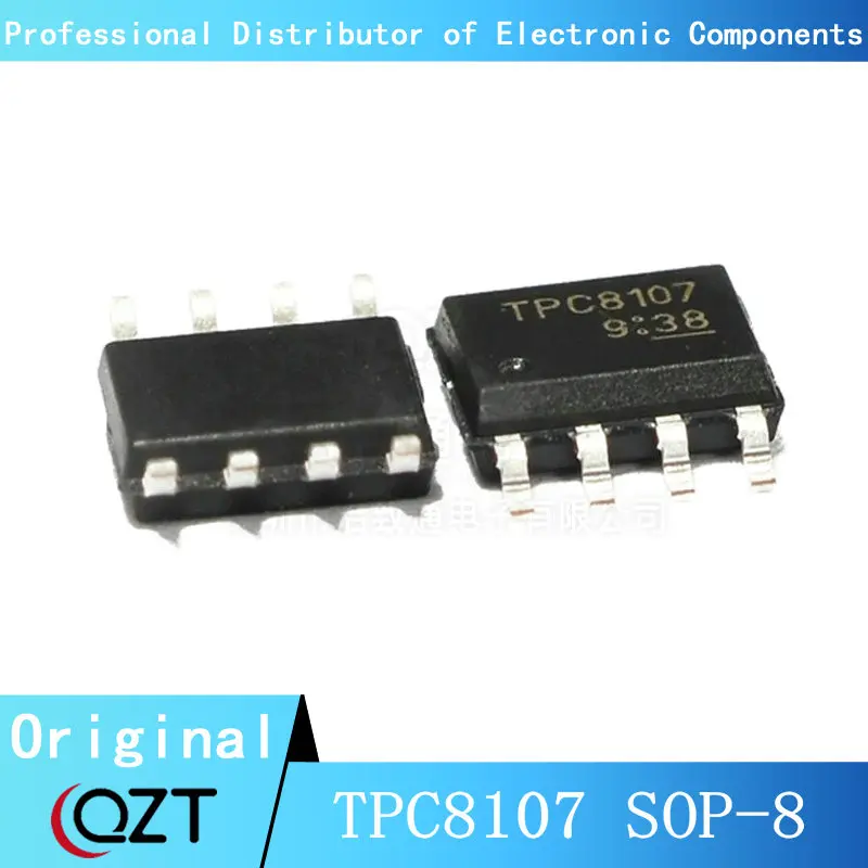 10 pçs/lote TPC8107 SOP 8107 TPC8107-H 13A 30V chip de SOP-8 Novo local