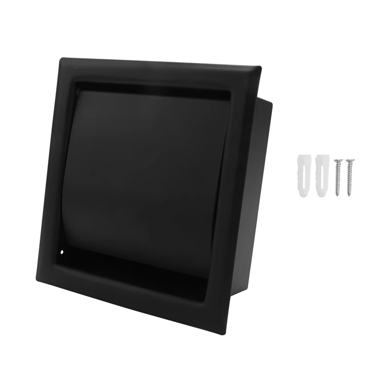 

Recessed Toilet Paper Holder,Stainless Steel Double Roll Paper Box For Bathroom,Wall-Mounted Paper Storage Rack