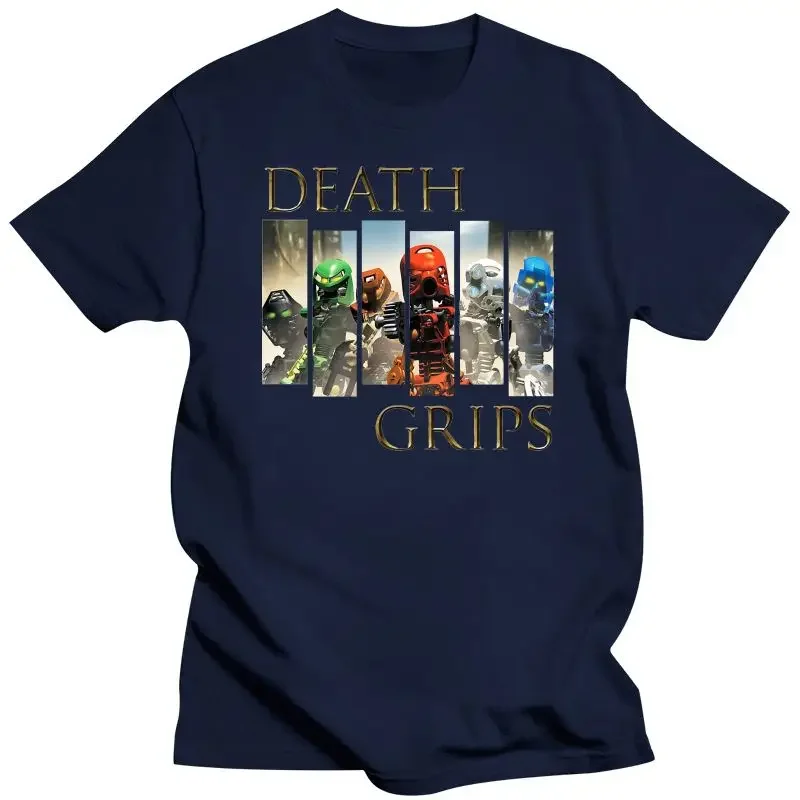 White For Men Women Unisex Men Women Tops T-Shirt New Death Grips Bionicle Toa Mata Tops Tee T Shirt  oversized t shirt