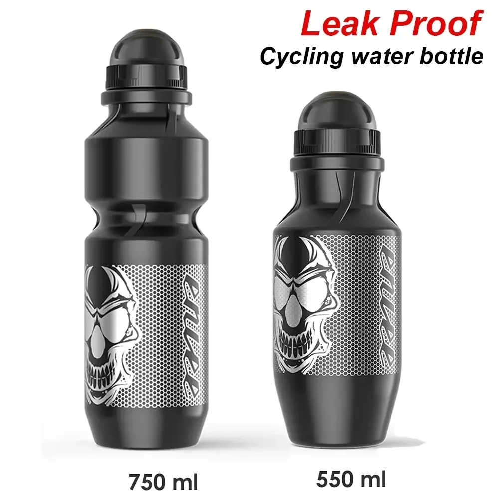 

750ml Cycling Water Bottle Safety PP5 Plastic 550ml Sports Gourd Fashion Leak Proof Kettle Bike Bottle Bicycle Accessories