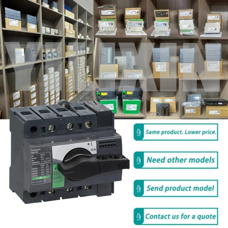 

New Original INS63 3P 28902 INS 3P 63A