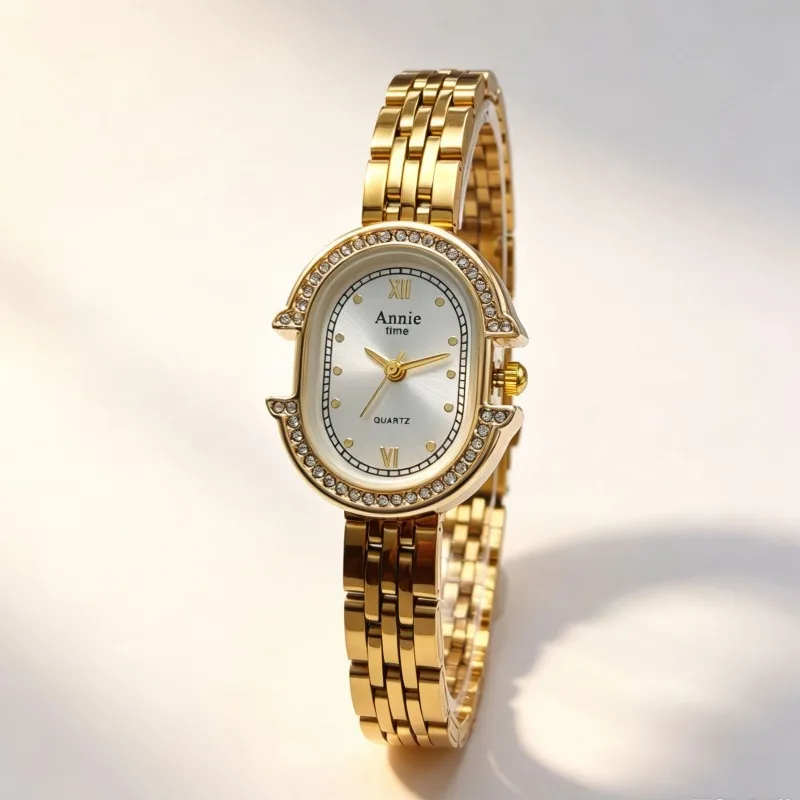 Luxury Women Watches Steel Strap Diamond Studded Dial Ladies Quartz Wristwatches New Arrive Gift Women's Watch Wholesale