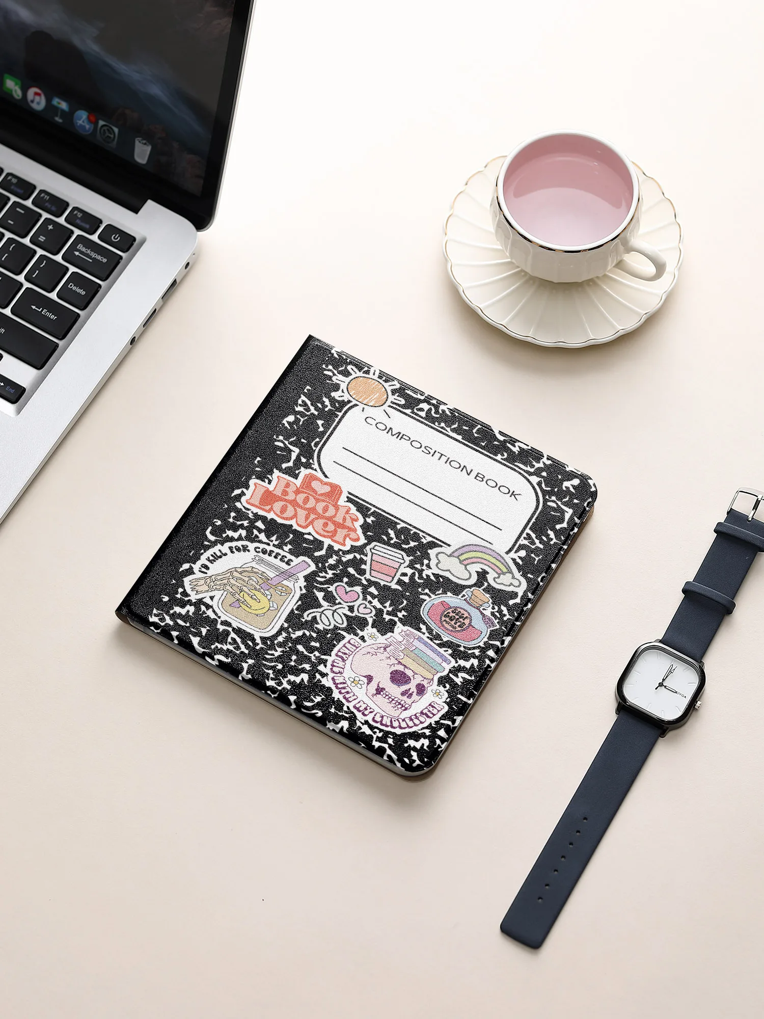 Twosheep – modułowy, odłączany, magnetyczny pokrowiec do e-booków, pasujący do modeli Boox Go7, Go Color7, GenII, GenI, Leaf3, Leaf3c, Leaf2, 7' – pokrowiec z funkcją automatycznego wyłączania. — zdjęcie produktu 7