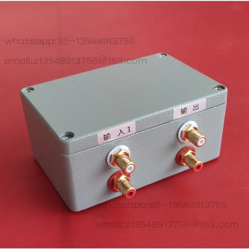 J21 Pomo Alloy Audio Transformer 10K: 10K passive sound source purification sound quality enhancer