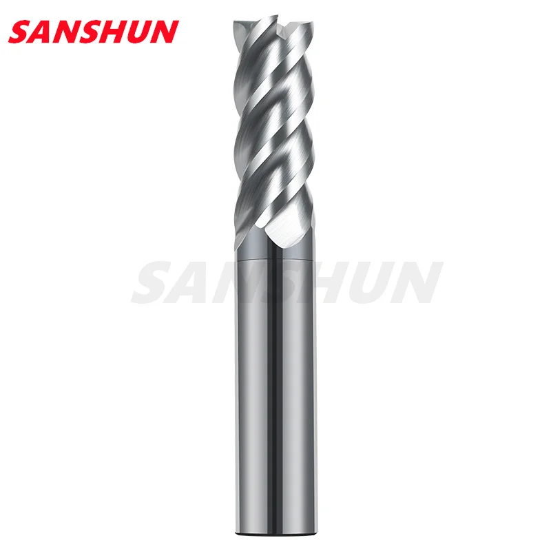 Milling Cutter Alloy Coating Tungsten Steel Tool By Aluminum Cnc Maching 4 Blade Endmills Top Milling Cutter Wood Milling Cutter