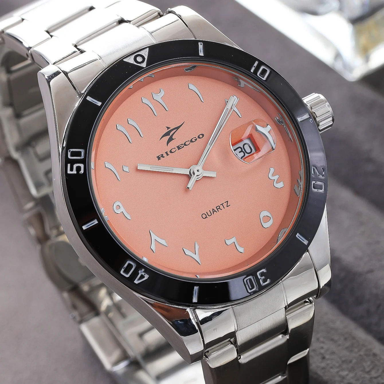 Watch Men Quartz Wristwatches Stainless Steel Band Clock Calendar Business Fashion Sport Men Wristwatch for Festivals Gift