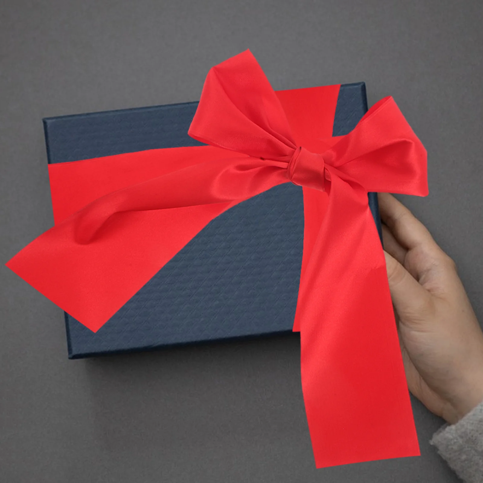 

1 Roll Wide Red Polyester Ribbon For Wedding Christmas Decoration Craft Ribbon Present Wrapping Bouquet Hair Bows Diy Projects