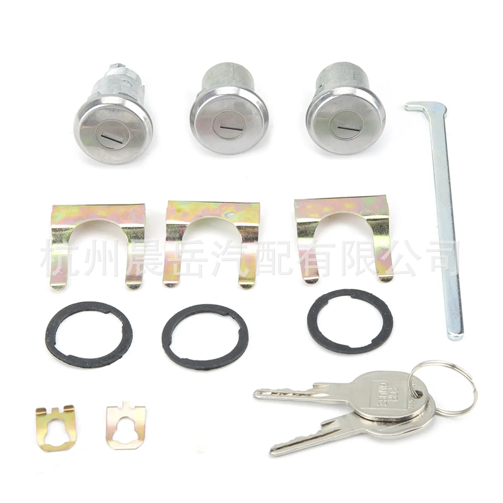 

For Chevrolet Camaro Nova GTO Car door lock cores and keys 654394765282