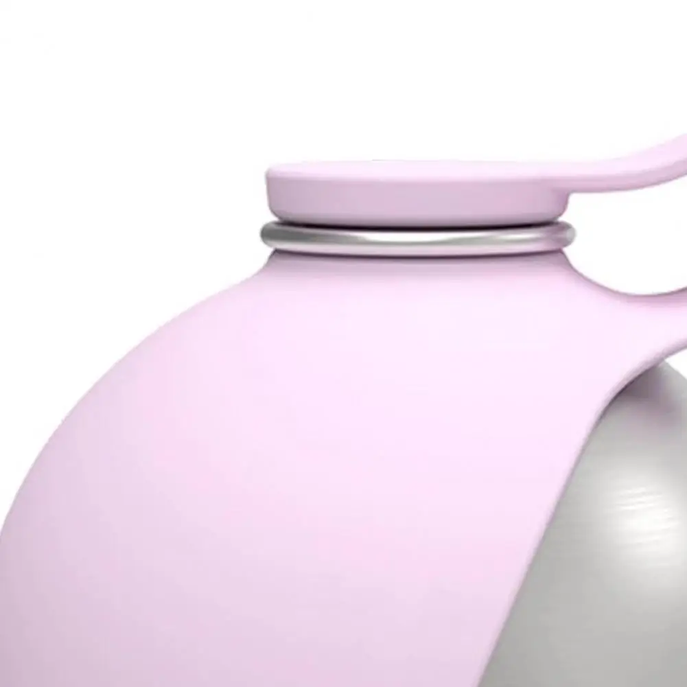 

Spherical Dog Water Bottle Portable Hiking Water Dispenser Leak-Proof Foldable Silicone Bowl for Dogs Travel Outdoor Walking